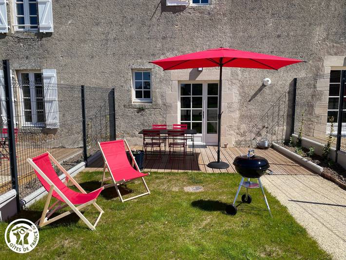 Gîte pour 4 personnes, avec Terrasse et Jardin