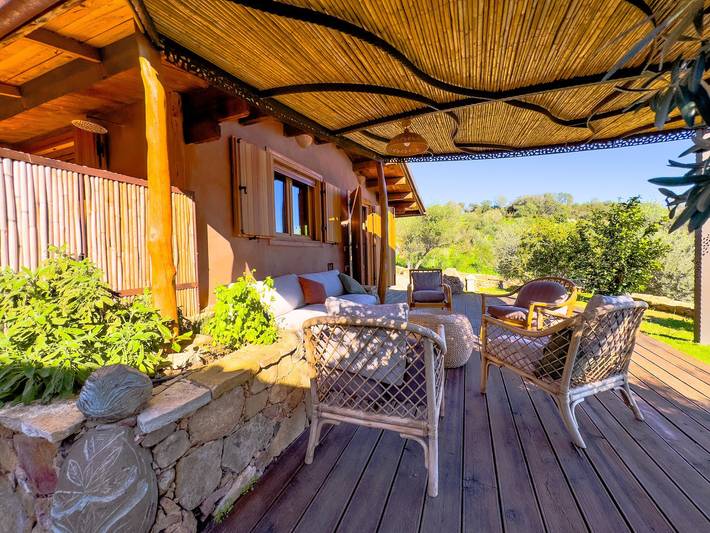 Location de vacances pour 10 personnes, avec sauna et jardin à Castiadas