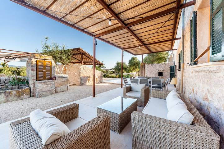 Casa de campo rústica con piscina - Villa Turonet in Villafranca de Bonany, Interior de Mallorca