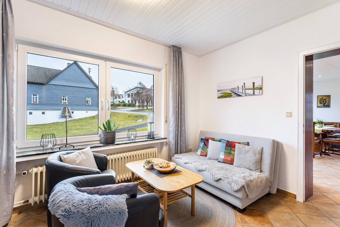 Ganze Wohnung, Ferienwohnung "Kebben" mit gemeinsamer Terrasse, Gemeinschaftsgarten und Pool in Kirchhundem, Sauerland