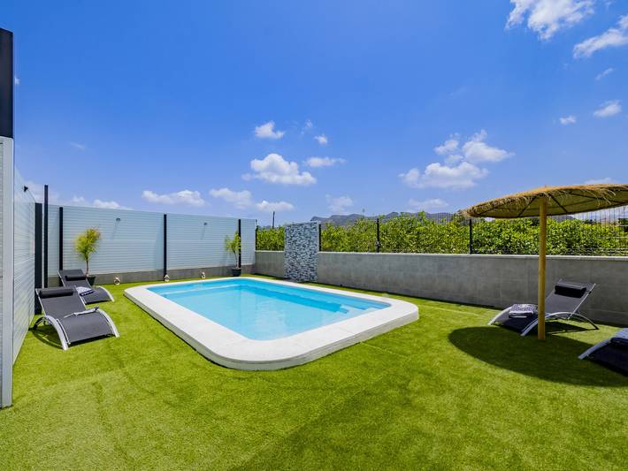 Casa rural para 6 personas, con jardín y terraza, Se admiten mascotas en Cártama - 2