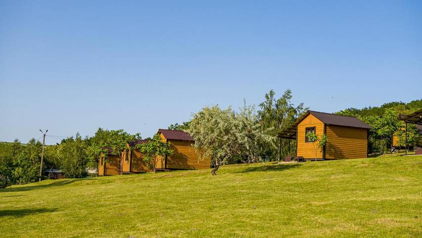 Camping für 4 Personen, mit Garten und Terrasse sowie Ausblick, mit Haustier in der Ukraine