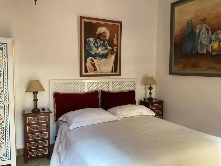 Maison d’hôte pour 2 personnes, avec balcon ainsi que piscine et vue dans Sidi Youssef Ben Ali - 4