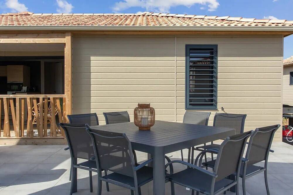 Chalet Familial Avec Spa in Saubrigues, Region de Dax