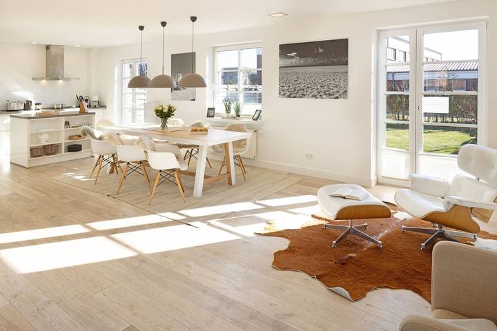 Ferienhaus für 6 Personen, mit Ausblick und Garten auf Sylt