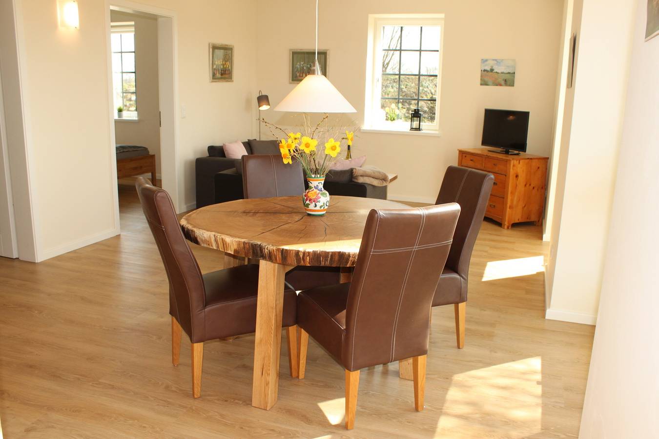 Ganze Ferienwohnung, Alte Meierei Twedt - Ferienwohnung Nr. 2 "Kesselraum" in Twedt, Grünes Binnenland