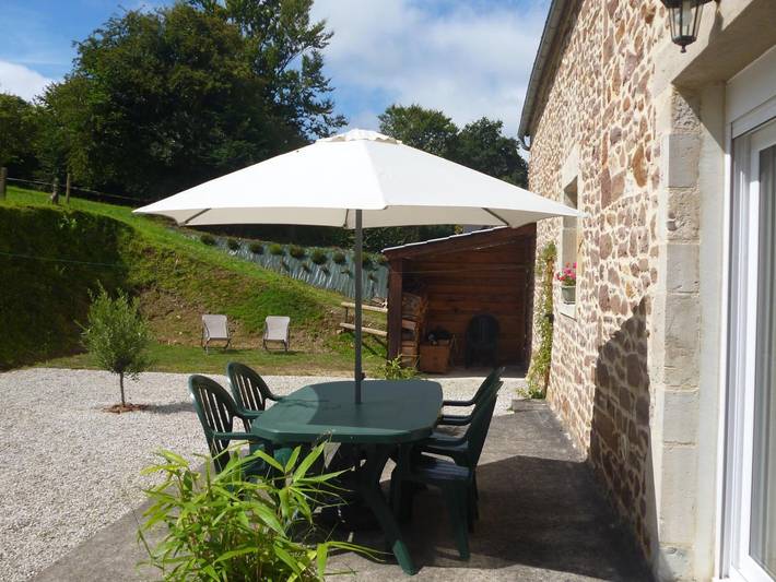 Gîte pour 4 personnes, avec terrasse