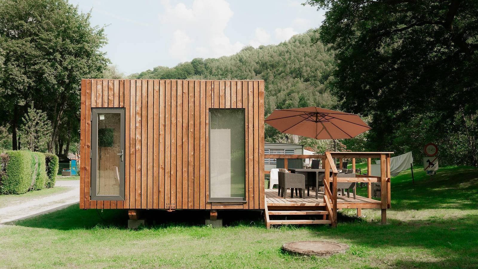 Ganze Wohnung, Eco Lodge 4 persons Mobiwood in Enschede, Twente