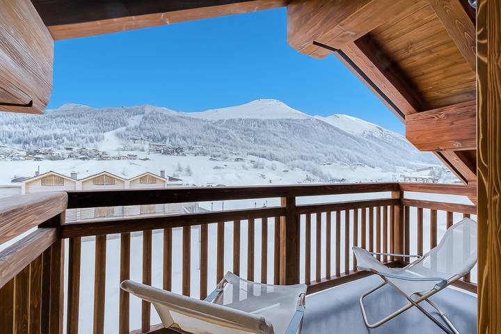 Chalet für 4 Personen, mit Balkon, kinderfreundlich in Livigno