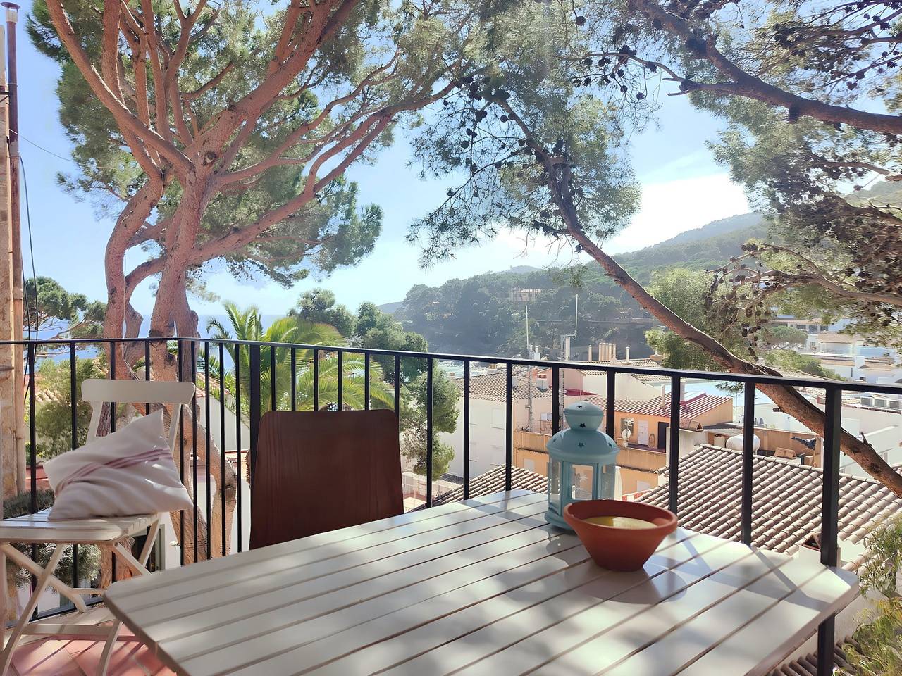 Apartamento entero, Rr1. Terrace and balcony with spectacular views in Aigua Xelida, Tamariu