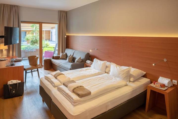 Chambre d’hôte pour 3 personnes, avec piscine et jardin ainsi que sauna et jacuzzi à Lech - 3