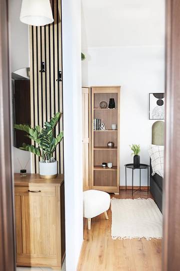 Gîte pour 2 personnes, avec balcon et vue à Piła