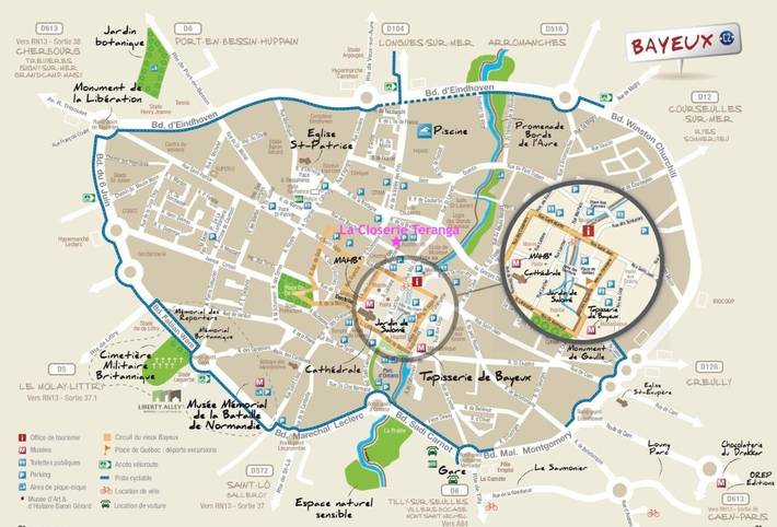 Location de vacances pour 6 personnes, avec vue ainsi que sauna et jardin dans Office De Tourisme De Bayeux - 3