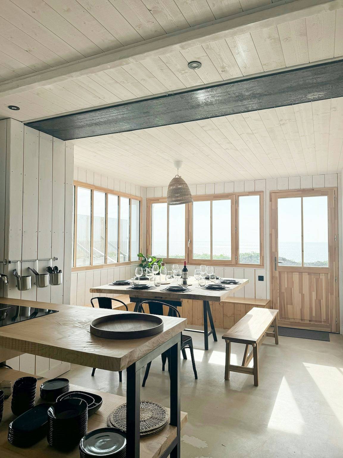 Renovated villa on dune with surf spot in Soulac in Soulac-sur-Mer, Médoc Regional Natural Park