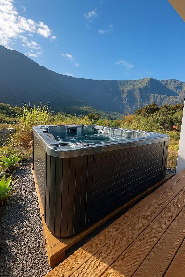 Location de vacances pour 2 personnes, avec vue et jardin dans Palmiste Rouge - 2