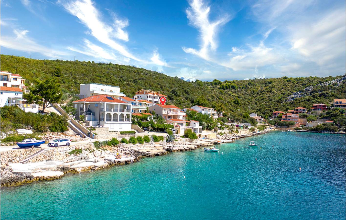 Ganze Ferienwohnung, Ferienwohnung für 6 Personen mit Terrasse in Vinisce, Split-Dalmatien