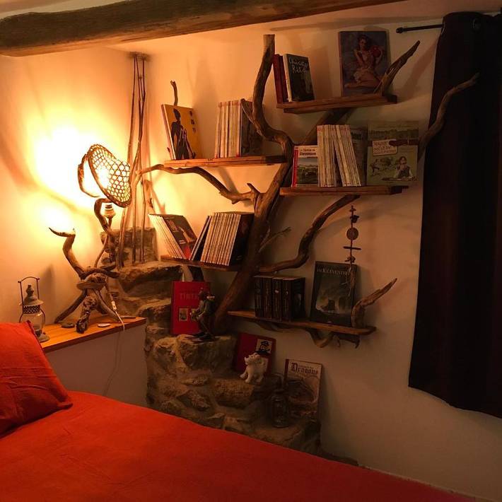 Gîte pour 2 personnes, avec jardin ainsi que vue et terrasse à Anduze - 4