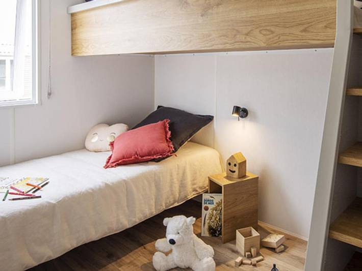 Camping pour 6 personnes, avec sauna et bassin pour enfant à Seignosse - 2