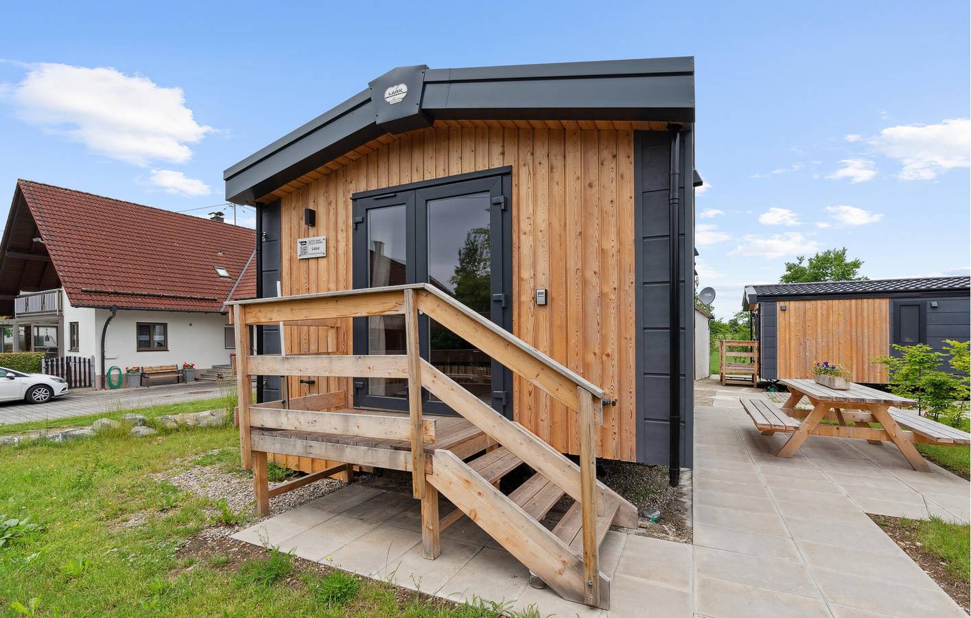 Terrassenwohnung am Fluss mit WiFi und Parkplatz in Erkheim, Bayerisch Schwaben