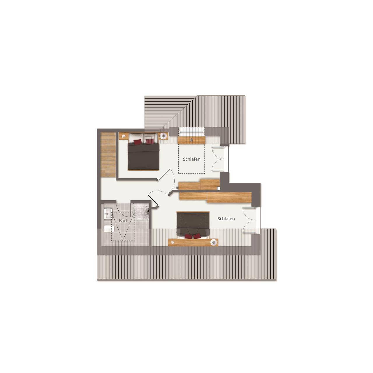 Apartamento vacacional entero, Chalet Marienbrunnen Wohnung 3 in Oberstaufen, Suabia (Baviera)