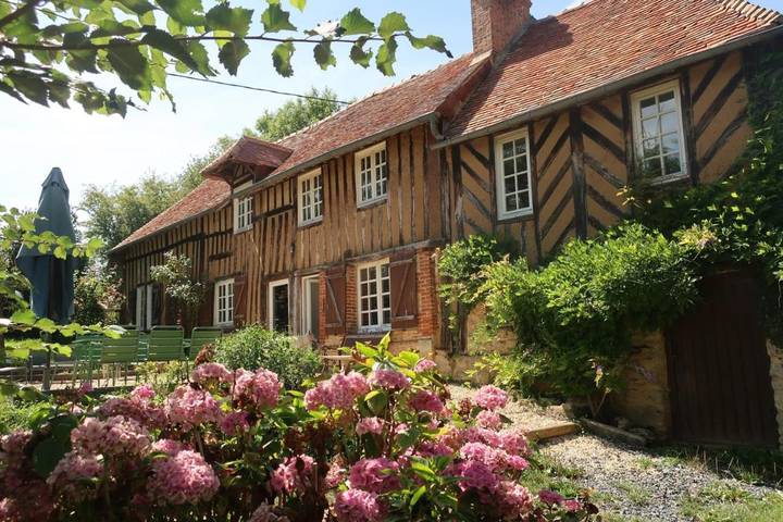 Maison de vacances pour 10 personnes, avec vue et jardin
