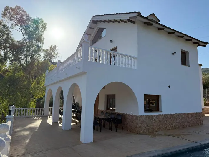 Chalet for 23 people, with pool and garden as well as balcony and view - 1