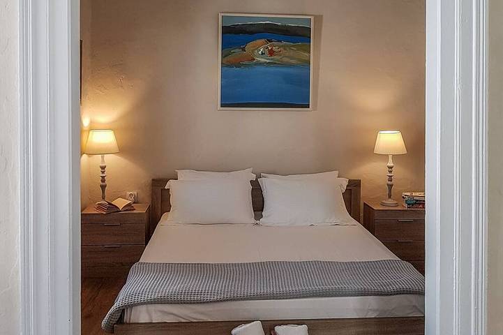 Deluxe Cycladic House mit herrlichem Meerblick in Andros