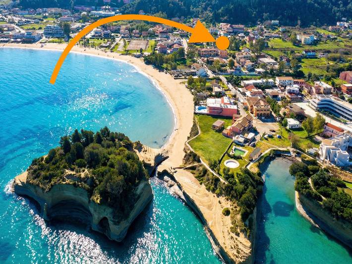 Villa for 6 people in Corfu