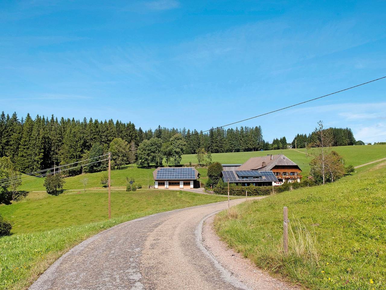 Willmannshof - Doppelzimmer mit Duschbad in Furtwangen, Südschwarzwald