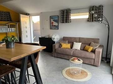 Gîte pour 4 personnes, avec terrasse dans Golf de Chiberta
