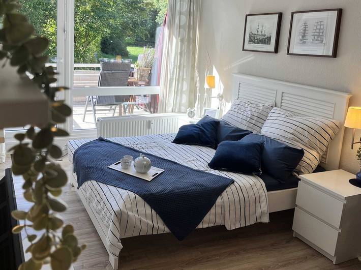 Ferienwohnung für 3 Personen, mit Balkon/Terrasse in Schilksee