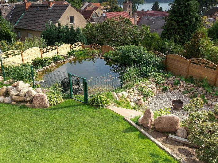 Ferienwohnung für 5 Personen, mit Balkon und Sauna sowie Seeblick und Garten, mit Haustier in Rheinsberg - 4