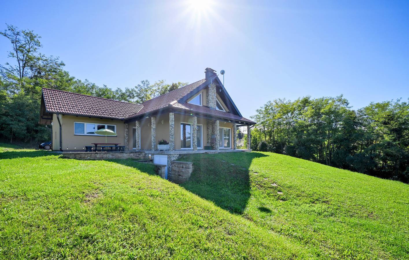 Maison de vacances pour 6 personnes avec terrasse in Medimurje