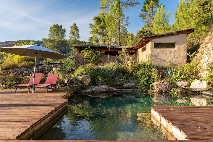 Ferienhaus für 14 Personen, mit Balkon und Whirlpool sowie Garten in der Ardèche - 2