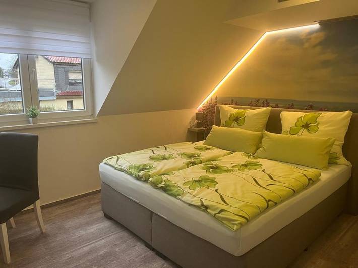 Ferienhaus, mit Terrasse und Garten sowie Ausblick in Moorgrund