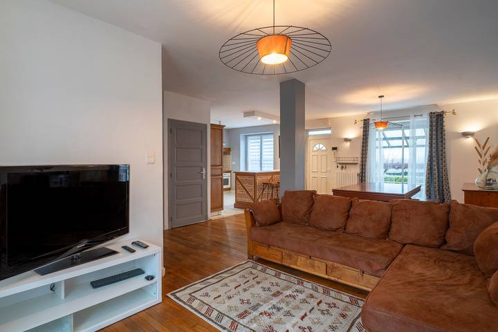 Maison de vacances pour 8 personnes, avec Balcon ainsi que Terrasse et Jardin à Brive-la-Gaillarde