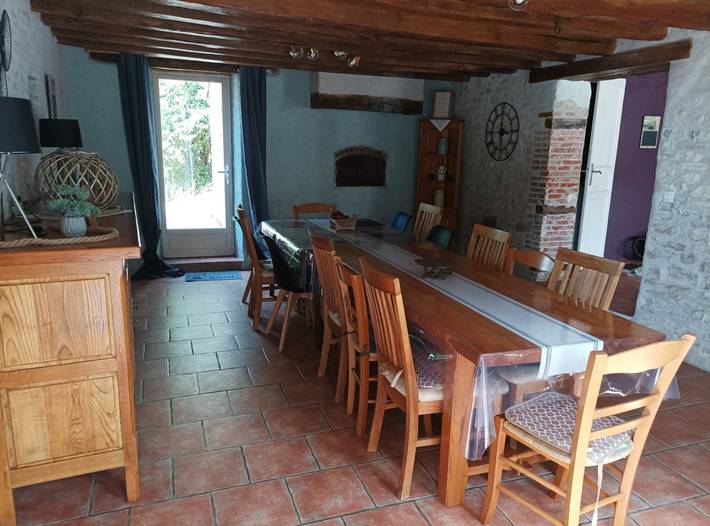 Gîte pour 14 personnes, avec terrasse et jardin dans le Cher - 4