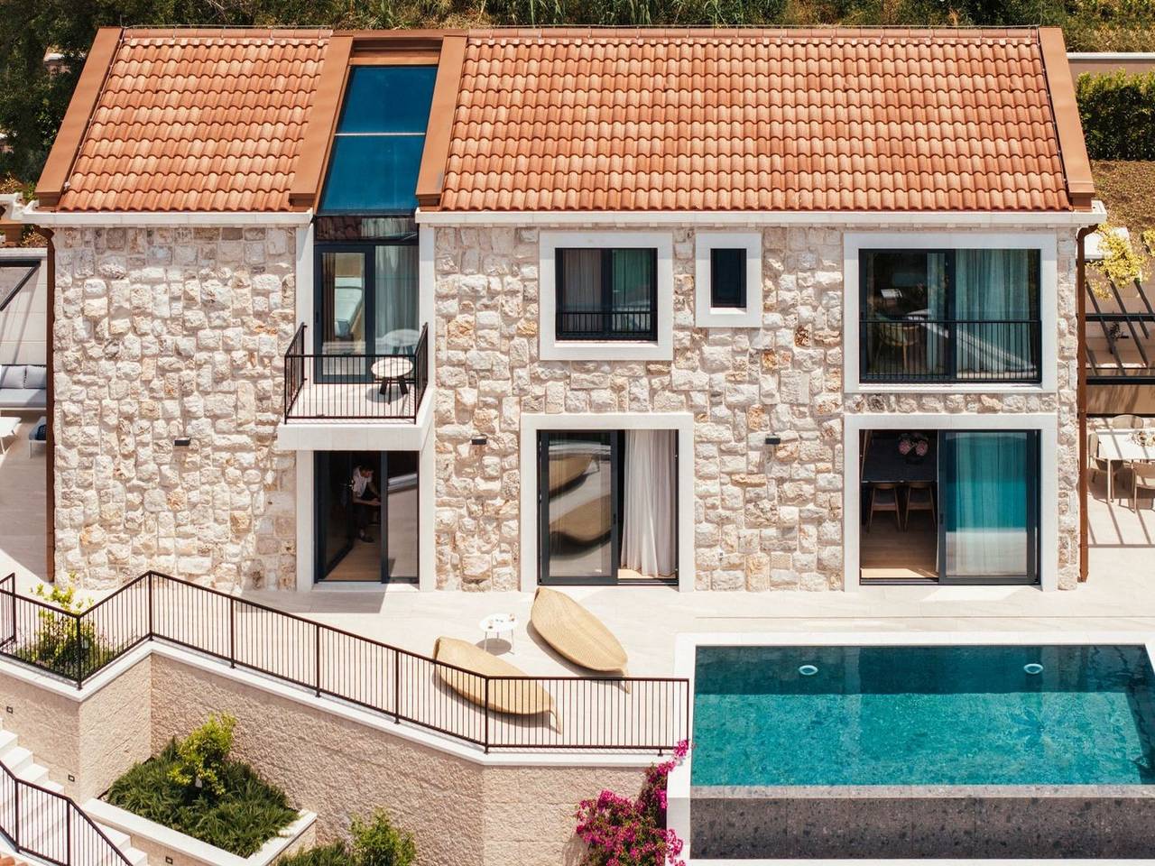Villa pour 6 personnes avec balcon in Slano, Dubrovnik-Neretva