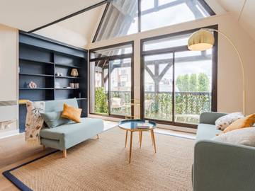 Gîte pour 2 personnes, avec balcon à Deauville