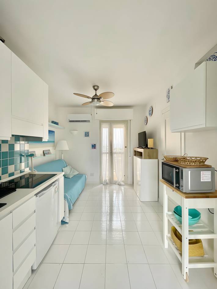 Gîte pour 2 personnes, avec balcon à Stintino - 2