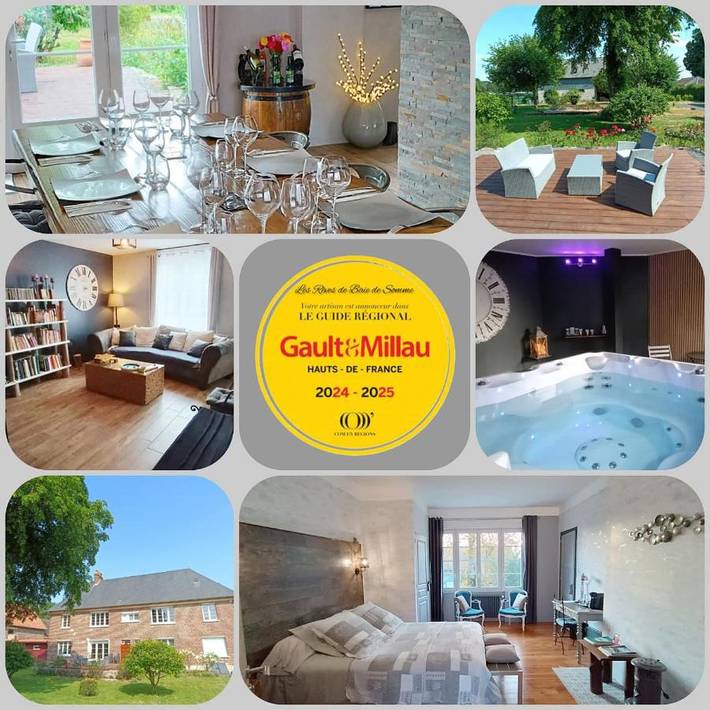 Location de vacances pour 2 personnes, avec jacuzzi ainsi que jardin et terrasse à Béhen