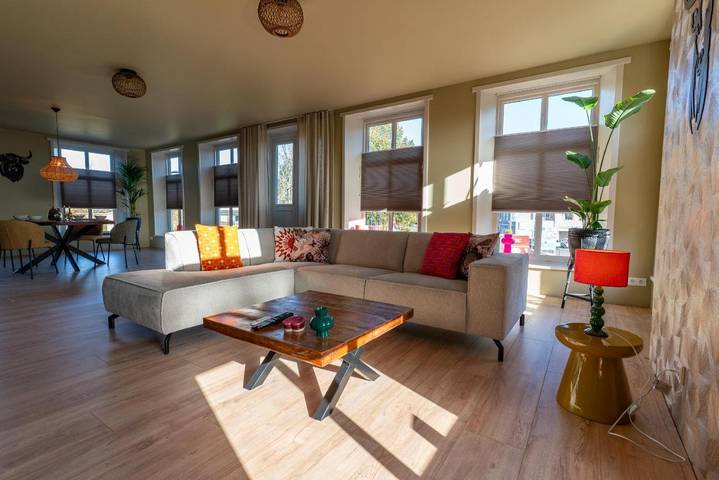 Vakantiehuis voor 4 personen, met Terras en Uitzicht in Winsum