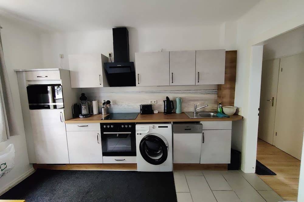 Ganze Wohnung, Kinderfreundlich eingerichtet/3Kinder+3Erw+Babybett, Familienurlaub auf dem Land in Niederau (Sachsen), Meißen Region