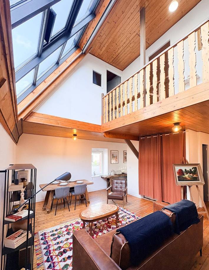 Appartement entier, Atelier d’Artiste – Ville Close à pied in Concarneau, Région de Quimper