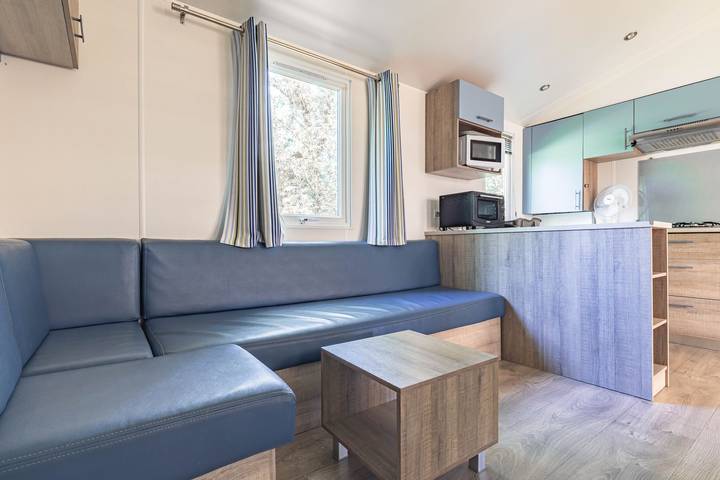 Mobil home pour 8 personnes, avec jardin et bassin pour enfant, animaux acceptés à Saint-Georges-d'Oléron - 4