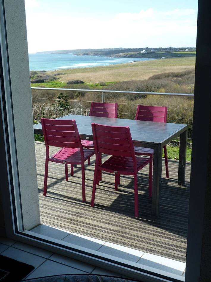 Ferienhaus für 8 Personen mit Balkon in Esquibien, Audierne