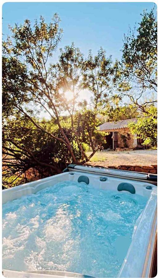 Authentique bergerie en pierre avec jacuzzi, piscine et massages La grange des amoureux in Le Beausset, Côte méditerranéenne (France)
