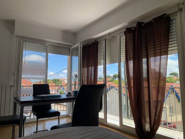 Appartamento per 4 persone, con balcone e giardino, adatto a famiglie con bambini a Arcachon