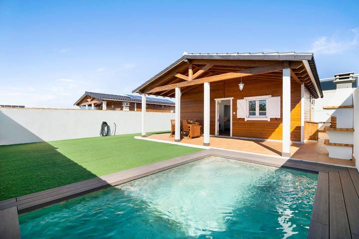 Casa de vacaciones para 4 personas, con Jardín en Novo Sancti Petri