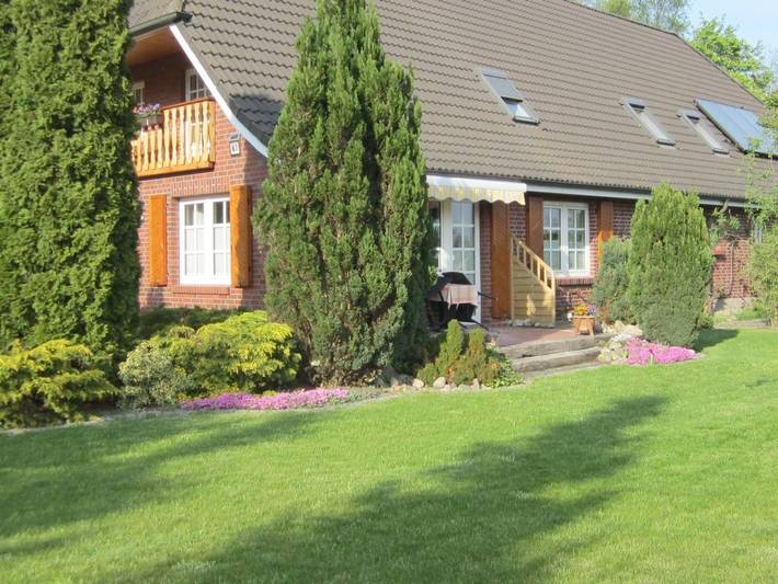 Ferienwohnung für 2 Personen, mit Balkon und Balkon/Terrasse sowie Terrasse und Garten in Wingst - 4